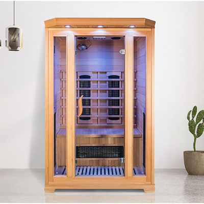 Kundenspezifische Hauptpersonen-Infrarotsauna-Raum des schierlings-2 mit Sauerstoff Ionizer