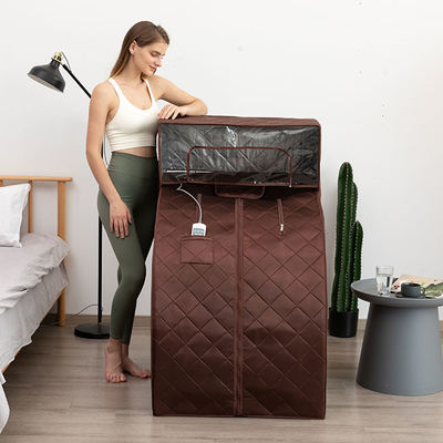 Wasserdichter Baumwollpersönlicher Innendampf-tragbare Sauna mit Hauptabdeckung