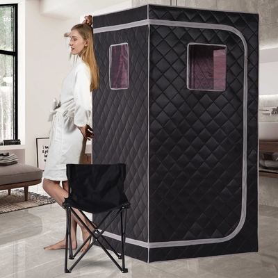 Personen-volles Körper-Gewichtsverlust-Infrarot-Sauna-Zelt 1300W der detox-Therapie-natürlichen Größe 1