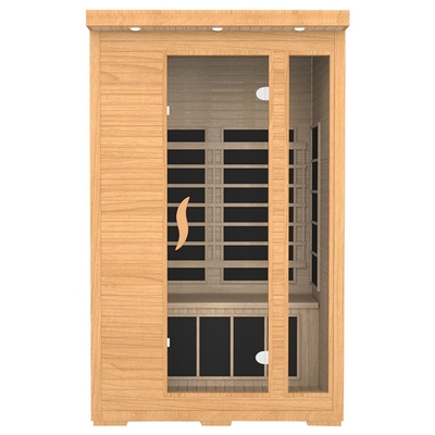 Kanadische rote Hauptpersonen-Infrarotsauna Cedar Woods 2 für Körper Sculpting