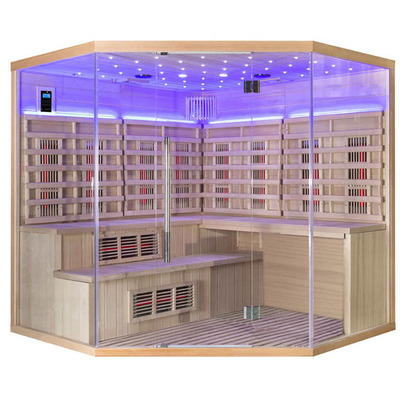 Person 6 stehen oben Infrarotdampf-Sauna 110V-240V für Wohnung