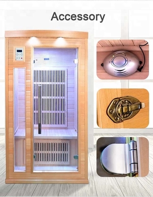 Hölzerne 1 Personen-Infrarotinnensauna für Haus