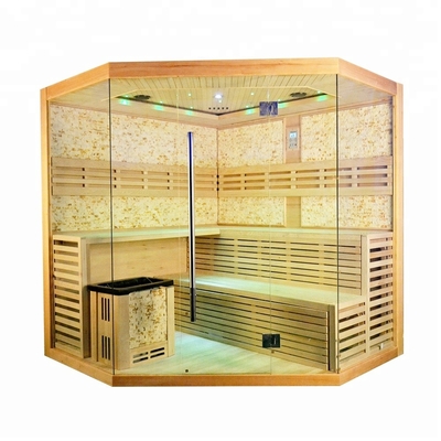 4 - 5 Personen-Doppelbank Detox-Dampf-Sauna-Zimmer für Innenhaus