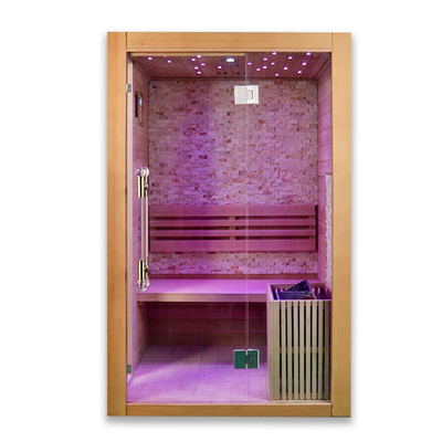 Heater Hemlock Wooden Indoor Steam-Sauna-Raum des Ofen-3kw für Person 2