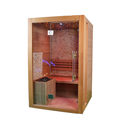 Heater Hemlock Wooden Indoor Steam-Sauna-Raum des Ofen-3kw für Person 2
