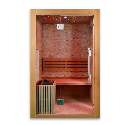 Heater Hemlock Wooden Indoor Steam-Sauna-Raum des Ofen-3kw für Person 2