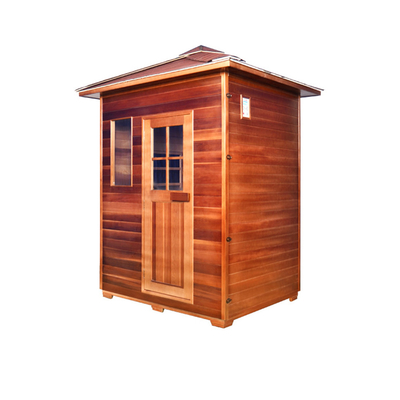 Personen-trockene Sauna im Freien roter Cedar Traditional der Familien-3
