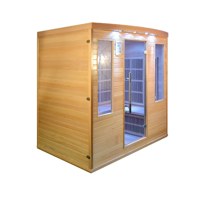 Weite Infrarotsauna der kundenspezifischen modernen Personen-2700W 4 Innen