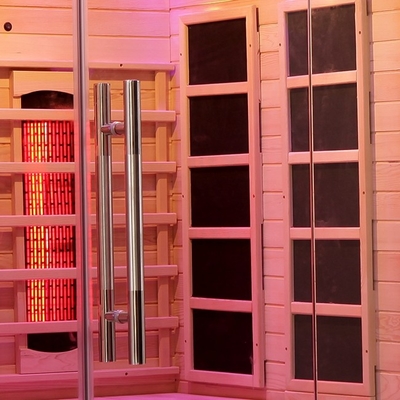 Personen-Infrarotsauna des Schierlings-1750W festen des Holz-2 für Innenhaus