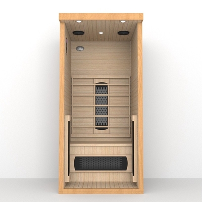 Haupthölzerne Innenpersonen-Infrarotsauna-Raum 1350W des Schierlings-1