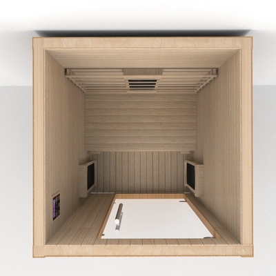Haupthölzerne Innenpersonen-Infrarotsauna-Raum 1350W des Schierlings-1