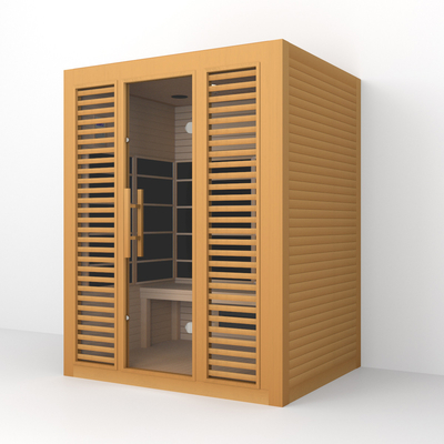 3 Personen-Innenschierlings-Holz-weit trockener Sauna-Infrarotraum mit Sauerstoff Ionizer