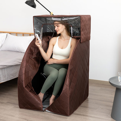Wasserdichter Baumwollpersönlicher Innendampf-tragbare Sauna mit Hauptabdeckung