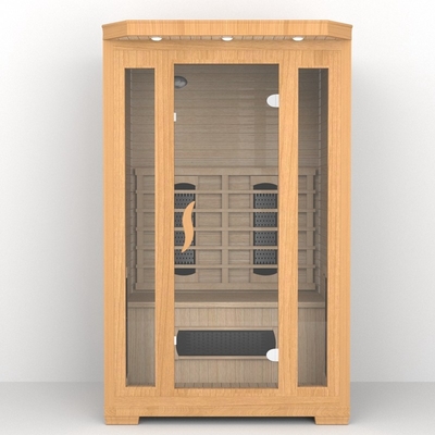 Hemlock-Keramikheizungen für den Innenbereich Ferninfrarotsauna für 2 Personen 1750 W