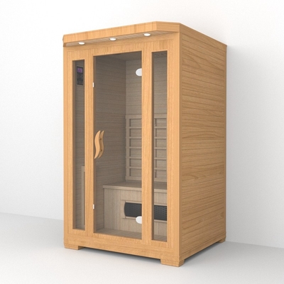 Hemlock-Keramikheizungen für den Innenbereich Ferninfrarotsauna für 2 Personen 1750 W