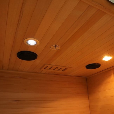 Canadian Hemlock Indoor Elektroherd Holzdampfbad für 2 Personen