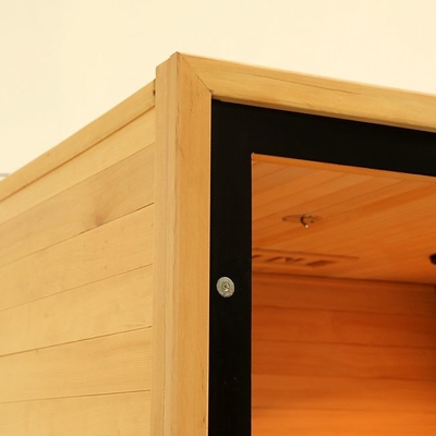 Canadian Hemlock Indoor Elektroherd Holzdampfbad für 2 Personen
