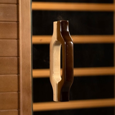 Feste hölzerne Kohlenstoff-Innenplatte Heater Far Infrared Sauna Room für Person 2