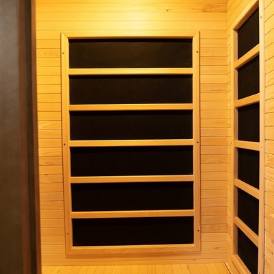 Volles Spektrum und Personen-hölzerner Sauna-Raum der Kohlenstoff-Platten-Heizungs-2 Innen