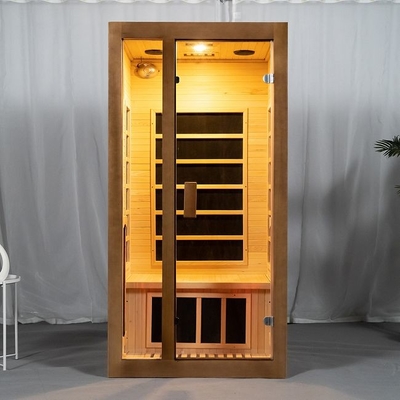 Personen-Größe Hauptsoem der Schierlings-Holz-Innenvolles Spektrum-Sauna-2 annehmbar