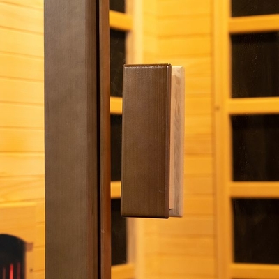 Personen-Größe Hauptsoem der Schierlings-Holz-Innenvolles Spektrum-Sauna-2 annehmbar
