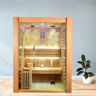 3 Personen-Größen-Innenschierlings-Holz-Dampf-Sauna-Raum mit elektrischer Heizung