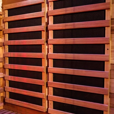 Kanadische rote Personen-trockener hölzerner Sauna-Raum Cedar Full Spectrums 3 Innen