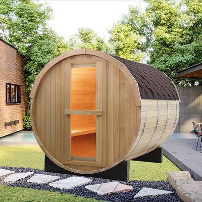 Traditionelles Ofen-Heater Solid Wood Outdoor Barrel-Sauna-Raum-Unterstützungs-Soem