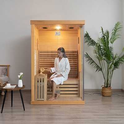 Person Schierlings-elektrische Ofen-Heater Indoor Wooden Steam Sauna-Raum-2
