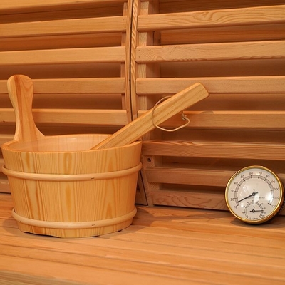 Person Schierlings-elektrische Ofen-Heater Indoor Wooden Steam Sauna-Raum-2