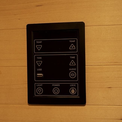 Person Schierlings-elektrische Ofen-Heater Indoor Wooden Steam Sauna-Raum-2