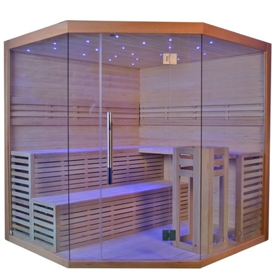Schlafzimmer-Ecken-Dampf-Sauna-Raum-große Kapazitäts-Familien-8 Menschen Gebrauch