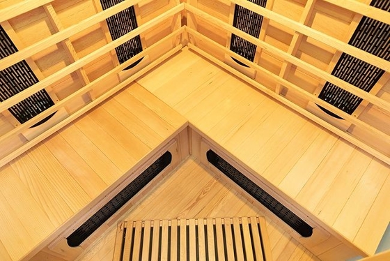Roter Cedar Wood Indoor Ceramic Heater-Infrarotsauna-Raum-moderner Entwurf