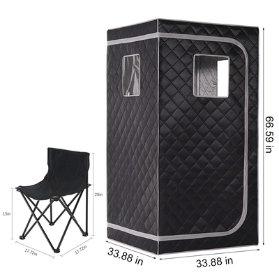 Personen-volles Körper-Gewichtsverlust-Infrarot-Sauna-Zelt 1300W der detox-Therapie-natürlichen Größe 1