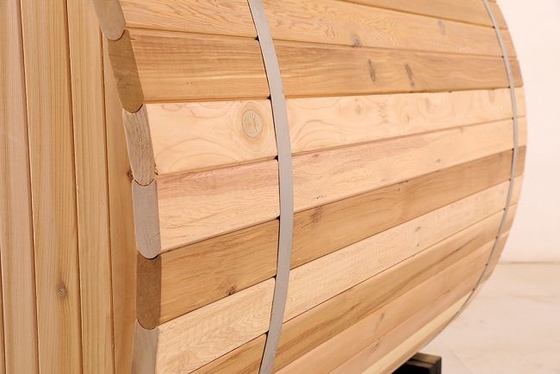 Feste hölzerne traditionelle Person Heater Barrel Outdoor Steam Saunas 8