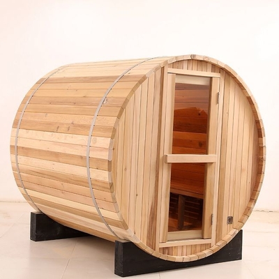 Feste hölzerne traditionelle Person Heater Barrel Outdoor Steam Saunas 8