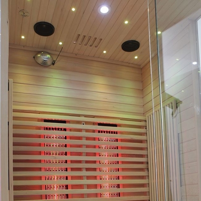 Volles Spektrum und Personen-Infrarotsauna Kohlenstoff-Heater Solid Woods 2 für Haus