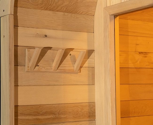 Hölzernes äußeres Ofen-Heater Square Outdoor Garden Sauna-Haus Commerical