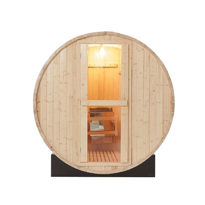 Schierlings-hölzernes Ausgangs-Commerical Tradtional Person der Dampf-Fass-Sauna-6 im Freien