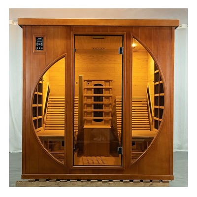 Kohlenstoff-Platte Heater Hemlock Wood Indoor Recliner weit nahe Infrarotperson der sauna-2