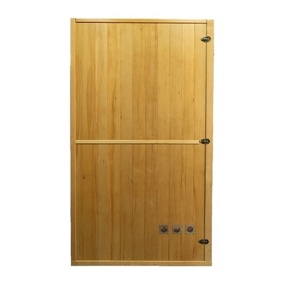 Kleine hölzerne Personen-Hauptsauna Traditonal-Dampf-2 mit elektrischem Ofen 3KW
