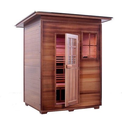 Sauna festes Holz-kanadisches rotes Cedar Carbon Heater Far Infrareds ODM im Freien