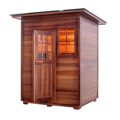 Sauna festes Holz-kanadisches rotes Cedar Carbon Heater Far Infrareds ODM im Freien