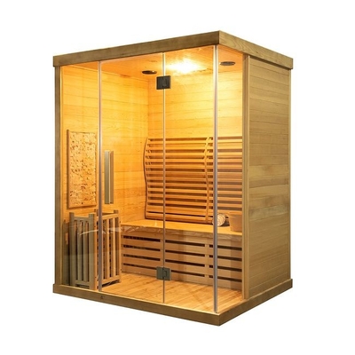 Computergesteuerte Hemlock / Cedar Home Sauna mit 1750W Leistung