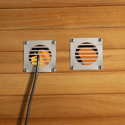 Hölzerne trockene Sauna Soems u. ODM im Freien mit elektrischem Ofen 9KW