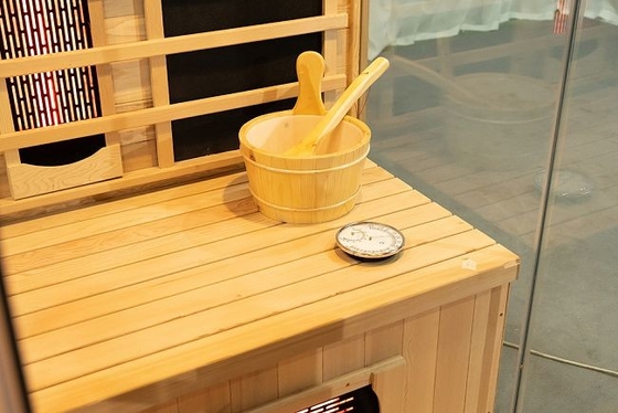 Voller Spektrum-und Ofen-Heater Wooden Indoor Infrared Steam-Sauna-Mähdrescher