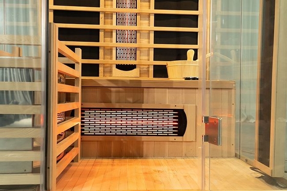 Voller Spektrum-und Ofen-Heater Wooden Indoor Infrared Steam-Sauna-Mähdrescher
