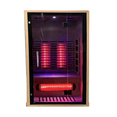Kanadischer Schierling/rote Cedar Material Low EMF-Infrarotsauna 100 - Kapazität 178kg