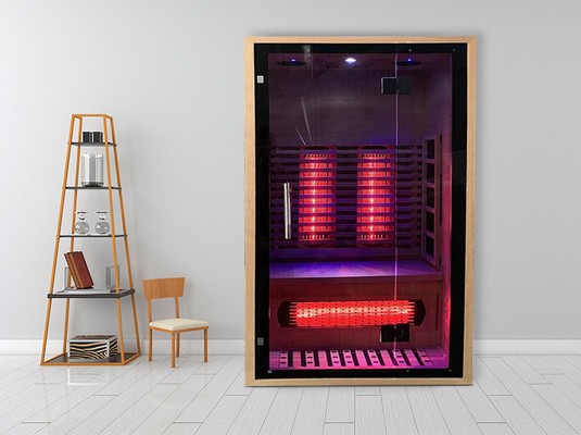 Volle Spektrum-Kohlenstoff-Platten-Infrarot-Sauna mit kanadischem Schierling oder Red-cedar