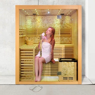 6 kW Ofenheizung Dampfsauna mit Touchscreen-Bedienfeld 220 V